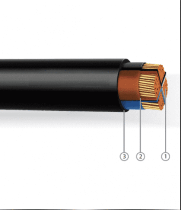2 CORES – 5 CORES XLPE Insulated, PVC Sheathed Cable, 0.6/1kV